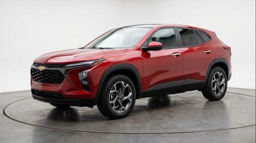 Crimson Metallic 2025 Chevrolet Trax LT