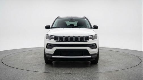 Bright White Clearcoat 2025 Jeep Compass Limited