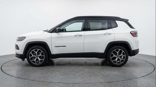 Bright White Clearcoat 2025 Jeep Compass Limited