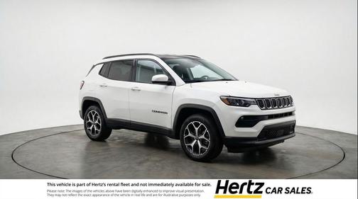 Bright White Clearcoat 2025 Jeep Compass Limited