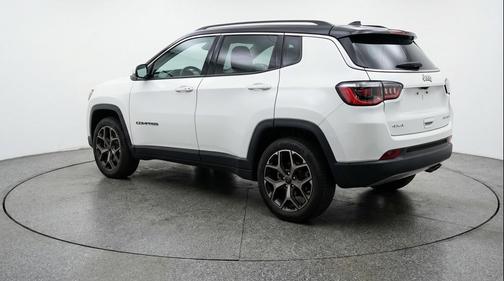 Bright White Clearcoat 2025 Jeep Compass Limited