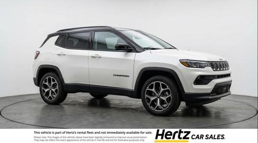 Bright White Clearcoat 2025 Jeep Compass Limited