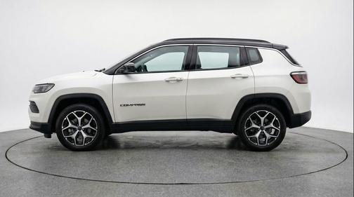 Bright White Clearcoat 2025 Jeep Compass Limited