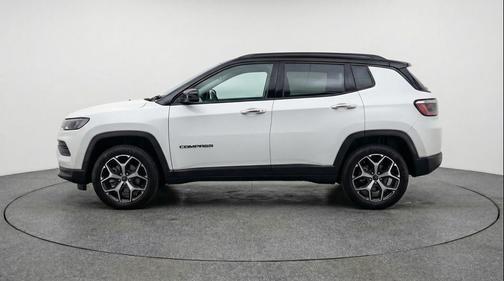 Bright White Clearcoat 2025 Jeep Compass Limited