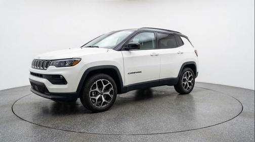 Bright White Clearcoat 2025 Jeep Compass Limited