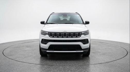 Bright White Clearcoat 2025 Jeep Compass Limited