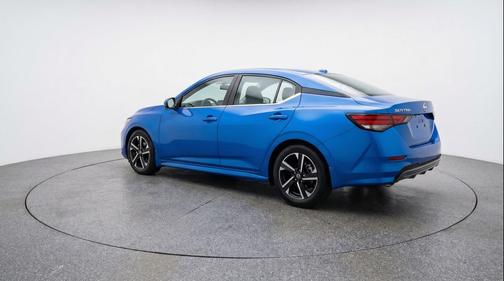 Electric Blue Metallic 2025 Nissan Sentra SV