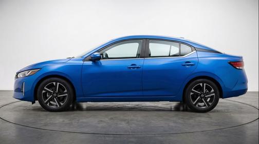 Electric Blue Metallic 2025 Nissan Sentra SV