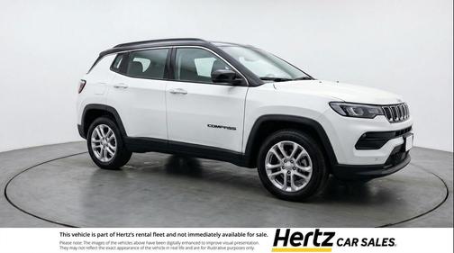Bright White Clearcoat 2025 Jeep Compass Limited