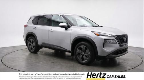 Brilliant Silver Metallic 2025 Nissan Rogue SV