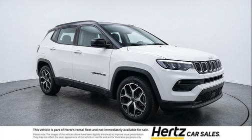 Bright White Clearcoat 2025 Jeep Compass Limited