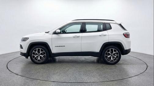 Bright White Clearcoat 2025 Jeep Compass Limited