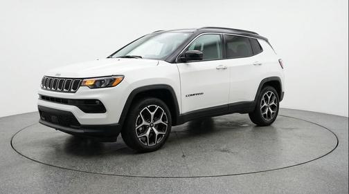 Bright White Clearcoat 2025 Jeep Compass Limited