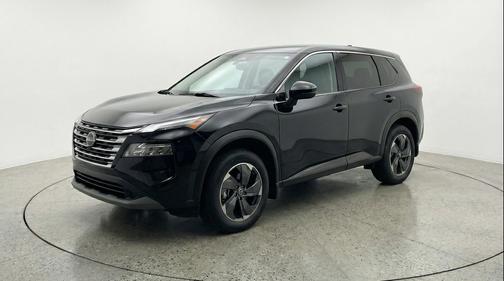Super Black 2025 Nissan Rogue SV