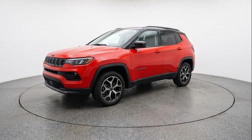 Red Hot Pearlcoat 2025 Jeep Compass Limited