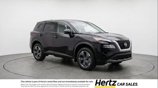 Super Black 2025 Nissan Rogue SV