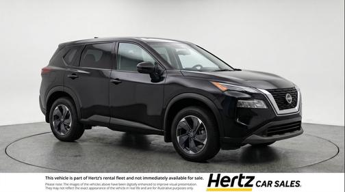 Super Black 2025 Nissan Rogue SV