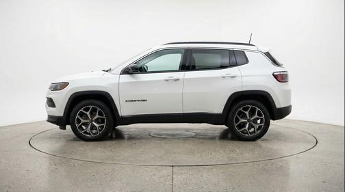 Bright White Clearcoat 2025 Jeep Compass Limited