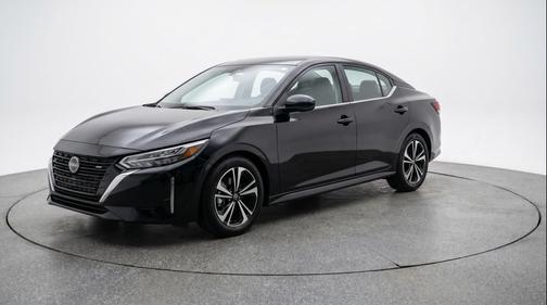 Super Black 2025 Nissan Sentra SV