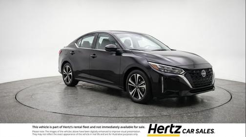 Super Black 2025 Nissan Sentra SV