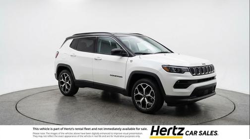 Bright White Clearcoat 2025 Jeep Compass Limited