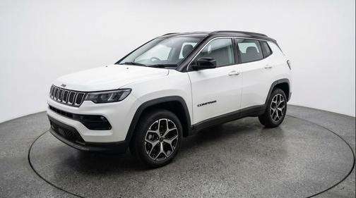 Bright White Clearcoat 2025 Jeep Compass Limited