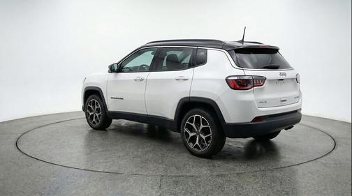 Bright White Clearcoat 2025 Jeep Compass Limited