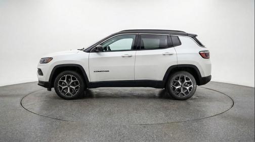 Bright White Clearcoat 2025 Jeep Compass Limited