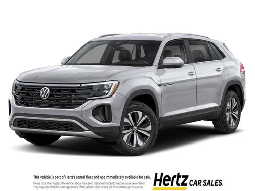 Silver Mist Metallic 2025 Volkswagen Atlas Cross Sport 2.0T SE w/Technology