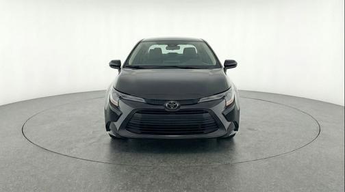 Midnight Black Metallic 2025 Toyota Corolla LE
