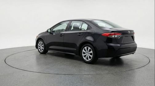 Midnight Black Metallic 2025 Toyota Corolla LE