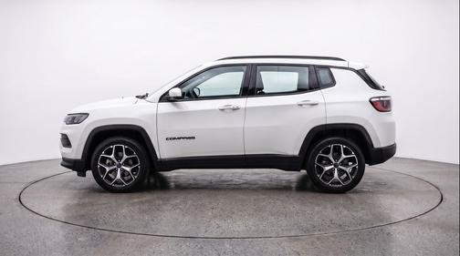 Bright White Clearcoat 2025 Jeep Compass Limited