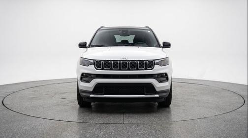 Bright White Clearcoat 2025 Jeep Compass Limited