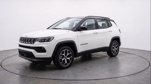 Bright White Clearcoat 2025 Jeep Compass Limited