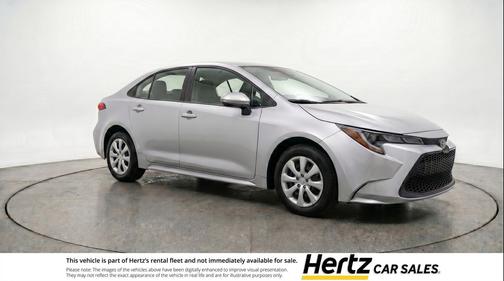 Classic Silver Metallic 2025 Toyota Corolla LE