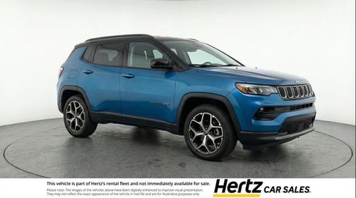 Hydro Blue Pearlcoat 2025 Jeep Compass Limited