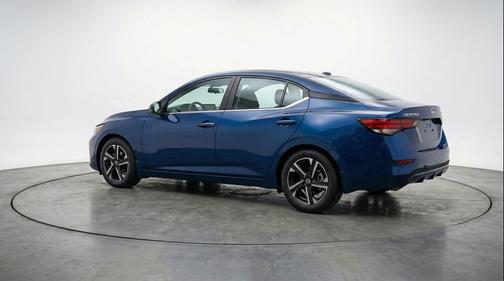 Electric Blue Metallic 2025 Nissan Sentra SV
