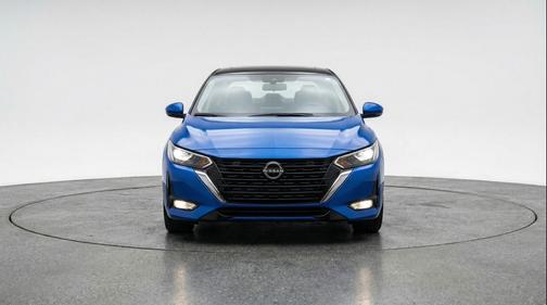 Electric Blue Metallic 2025 Nissan Sentra SV