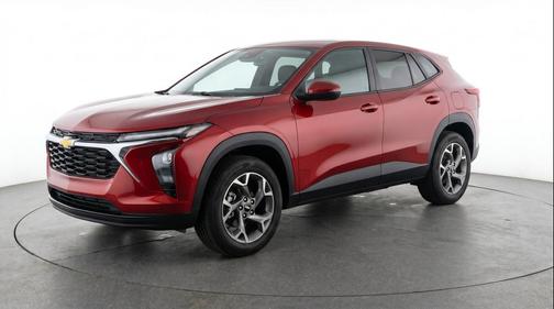 Crimson Metallic 2025 Chevrolet Trax LT