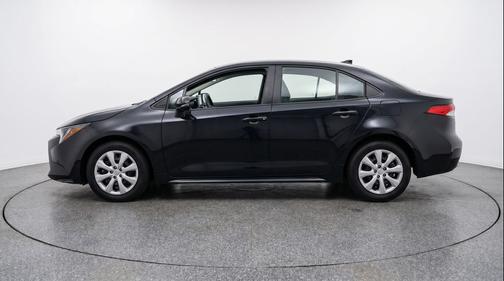 Midnight Black Metallic 2025 Toyota Corolla LE
