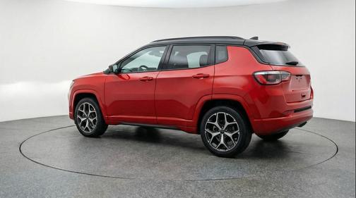 Red Hot Pearlcoat 2025 Jeep Compass Limited