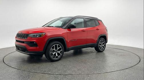 Red Hot Pearlcoat 2025 Jeep Compass Limited