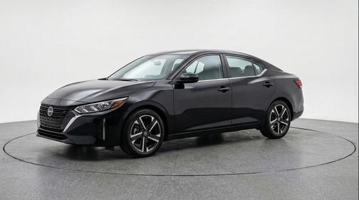 Super Black 2025 Nissan Sentra SV