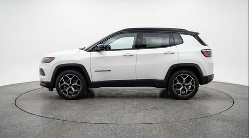 Bright White Clearcoat 2025 Jeep Compass Limited