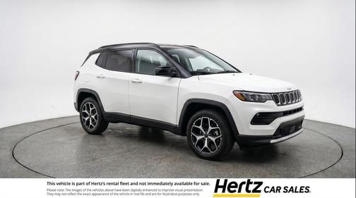 Bright White Clearcoat 2025 Jeep Compass Limited