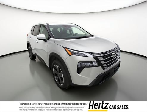 Brilliant Silver Metallic 2025 Nissan Rogue SV