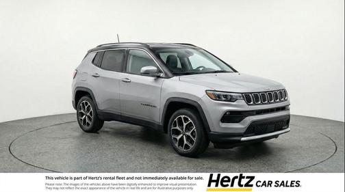 Silver Zynith Metallic Clearcoat 2025 Jeep Compass Limited