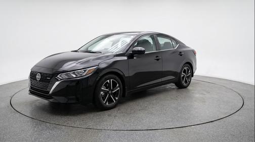 Super Black 2025 Nissan Sentra SV