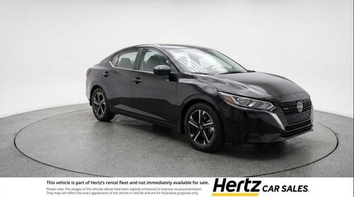 Super Black 2025 Nissan Sentra SV