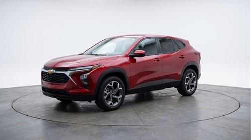 Crimson Metallic 2025 Chevrolet Trax LT